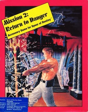 Mission 2 Return to Danger - Accessory Game for Spear of Destiny DOS front cover