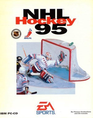 NHL 95 DOS front cover
