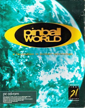 Pinball World DOS front cover
