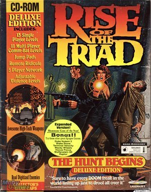 Rise of the Triad: The HUNT Begins DOS front cover