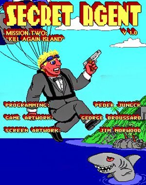 Secret Agent: Mission 2 - Kill Again Island DOS front cover