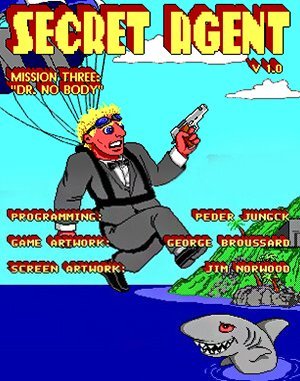 Secret Agent: Mission 3 - Dr. No Body Online DOS front cover