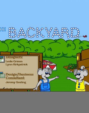 The Backyard DOS front cover