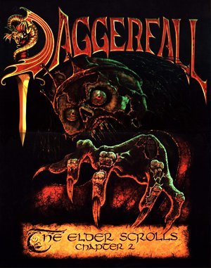 The Elder Scrolls: Daggerfall DOS front cover
