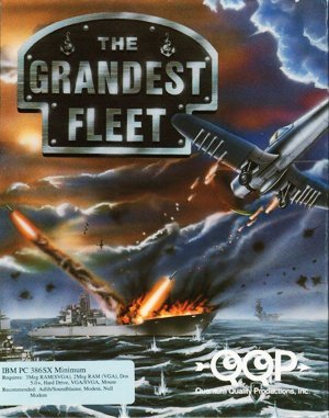 The Grandest Fleet DOS front cover