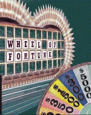 Deluxe Wheel Of Fortune Board Game