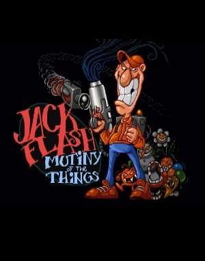 Jack Flash DOS front cover