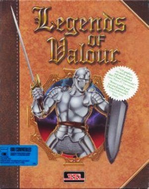 Legends of Valour DOS front cover