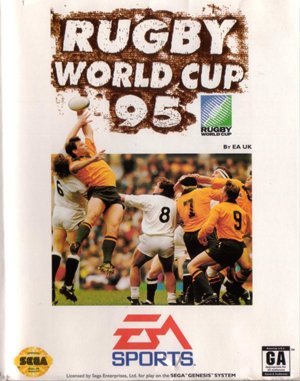 Rugby World Cup 95 DOS front cover