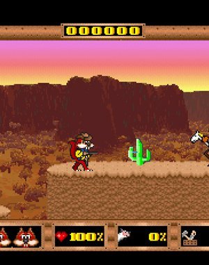Skunny: In The Wild West DOS front cover