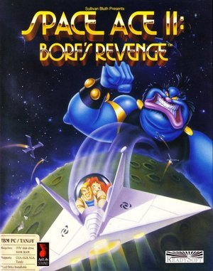 Space Ace II: Borf's Revenge DOS front cover