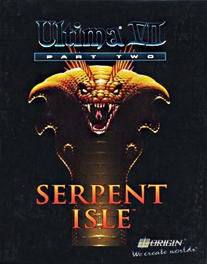Ultima VII: Part Two - Serpent Isle DOS front cover