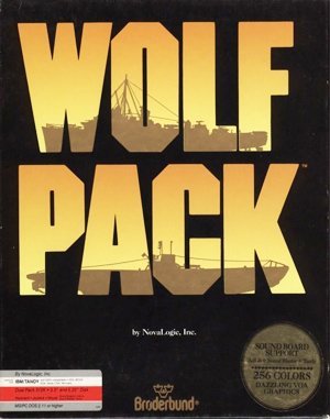 Wolf Pack DOS front cover