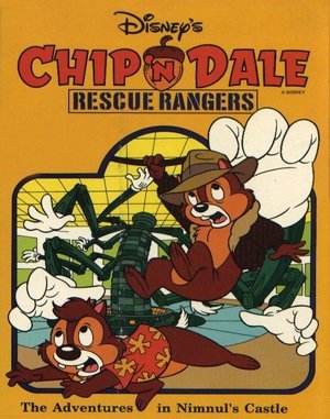 Chip 'N Dale Rescue Rangers: The Adventures in Nimnul's Castle DOS front cover