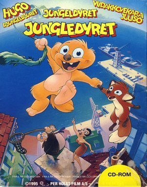 Jungledyret Hugo DOS front cover
