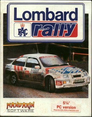 Lombard RAC Rally DOS front cover