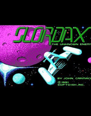Slordax: The Unknown Enemy DOS front cover