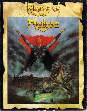 The Rings of Medusa DOS front cover