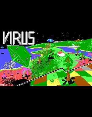 Virus DOS front cover