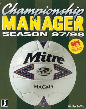 Championship Manager: Season 97/98 DOS front cover