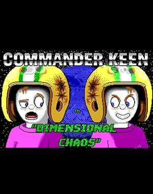 Commander Keen 10 Mirror Menace DOS front cover