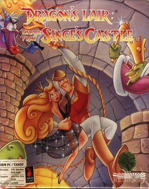 Dragon's Lair: Escape from Singe's Castle DOS front cover