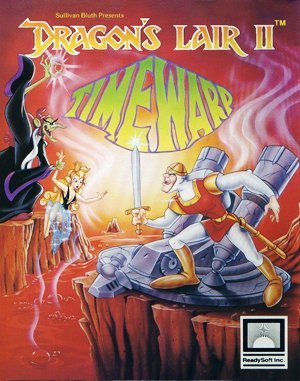 Dragon's Lair II: Time Warp DOS front cover