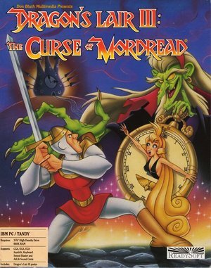 Dragon's Lair III: The Curse of Mordread DOS front cover