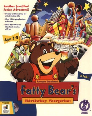 Fatty Bear's Birthday Surprise DOS front cover