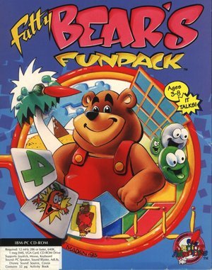 Fatty Bear's FunPack DOS front cover
