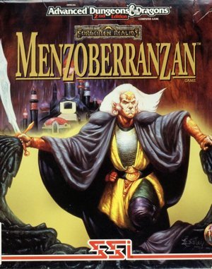 Menzoberranzan DOS front cover