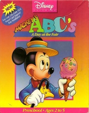 Mickey's ABC's: A Day at the Fair DOS front cover