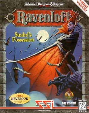 Ravenloft: Strahd's Possession DOS front cover
