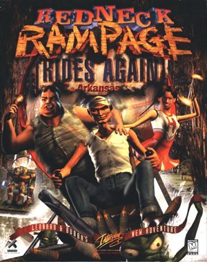 Redneck Rampage Rides Again DOS front cover