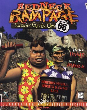 Redneck Rampage: Suckin' Grits on Route 66 DOS front cover