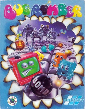 Bug Bomber DOS front cover