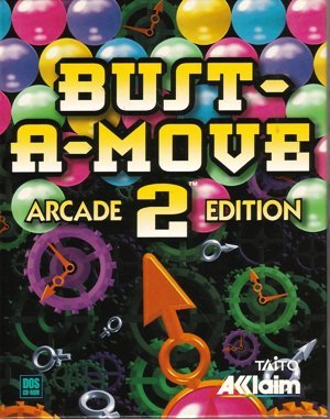 Bust-A-Move 2: Arcade Edition DOS front cover
