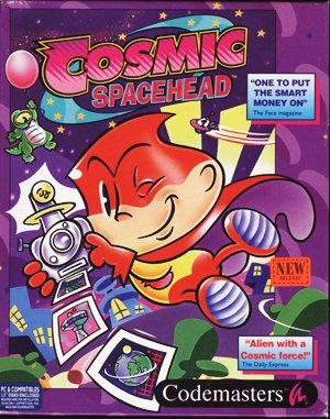 Cosmic Spacehead DOS front cover