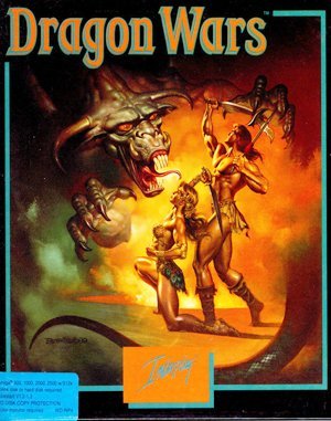 Dragon Wars DOS front cover
