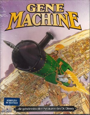 The Gene Machine DOS front cover