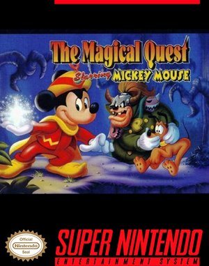 The Magical Quest Starring Mickey Mouse SNES front cover