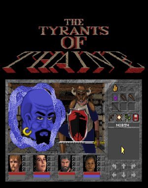 Yendorian Tales: The Tyrants of Thaine DOS front cover
