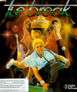 NEW Tie Break Digitek Software IBM 5.25 PC Computer Game Tennis