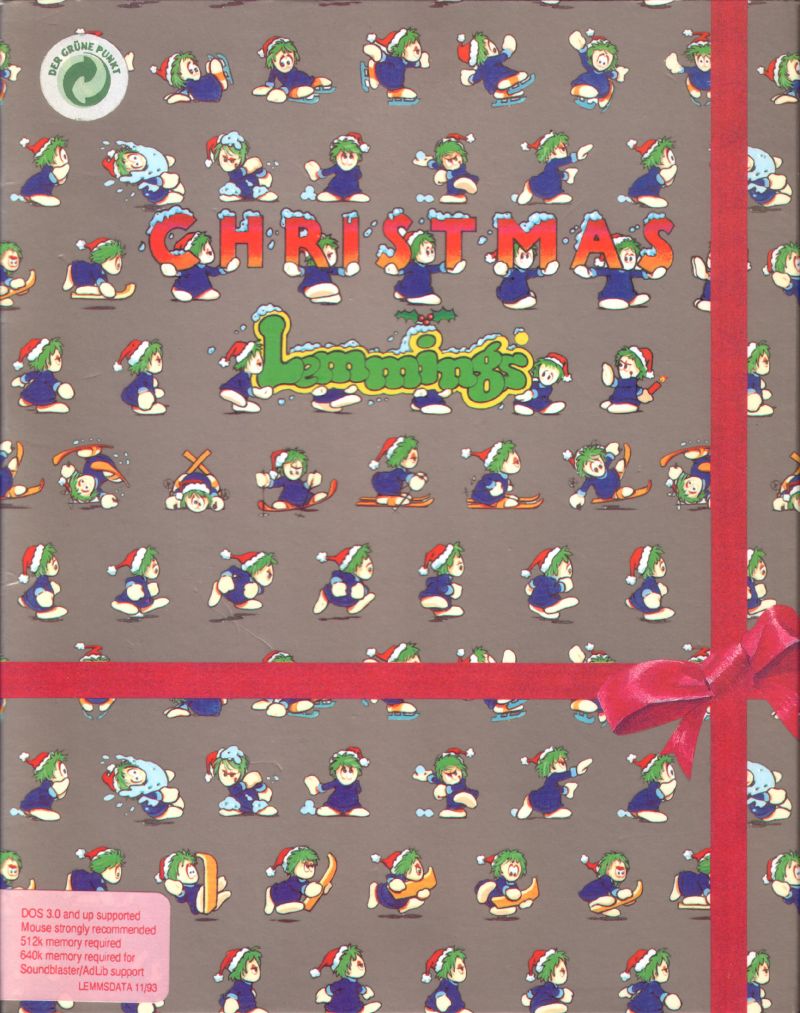 Xmas Lemmings game at